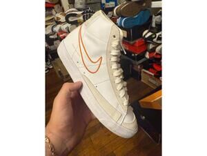 Nike blazer low sz 10 orange